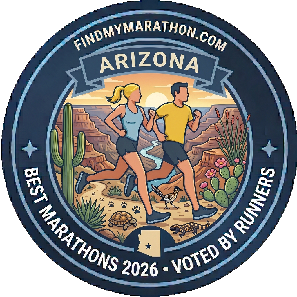 Arizona state-themed winner badge