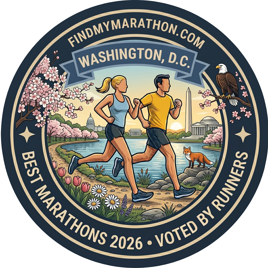 District of Columbia state-themed winner badge