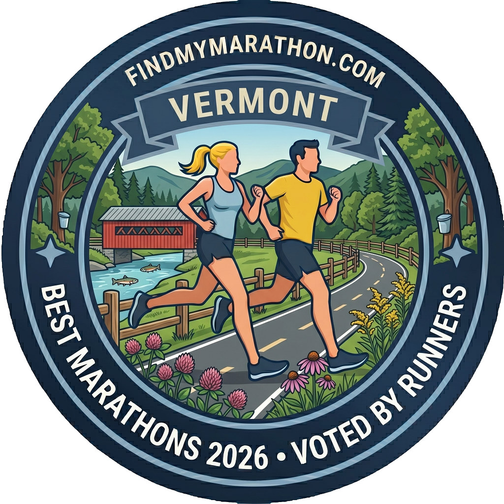 Vermont state-themed winner badge