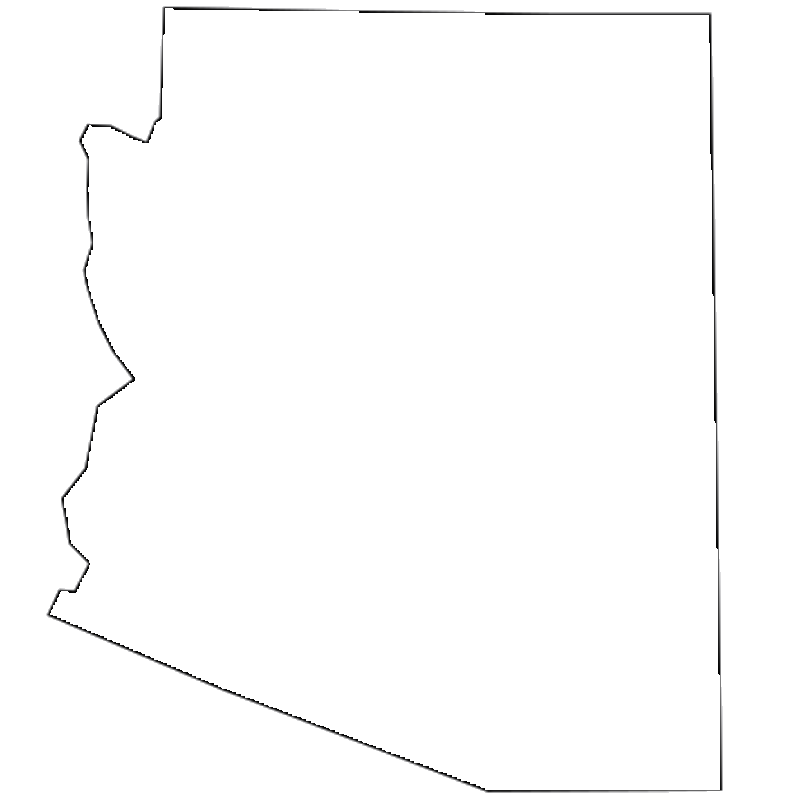 Arizona outline