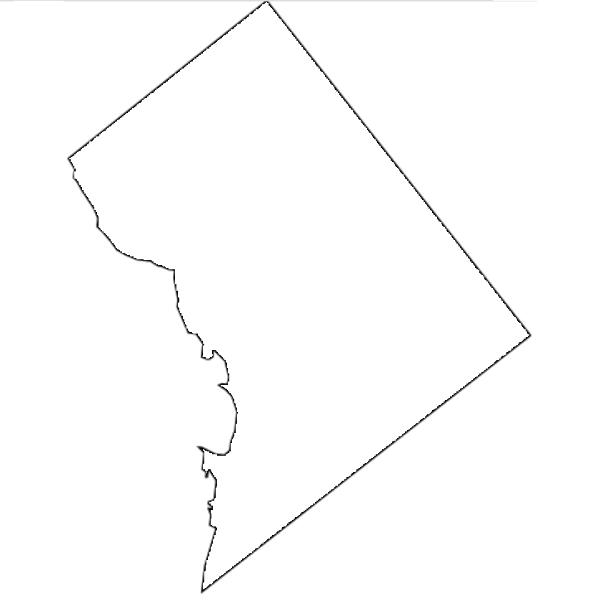District of Columbia outline