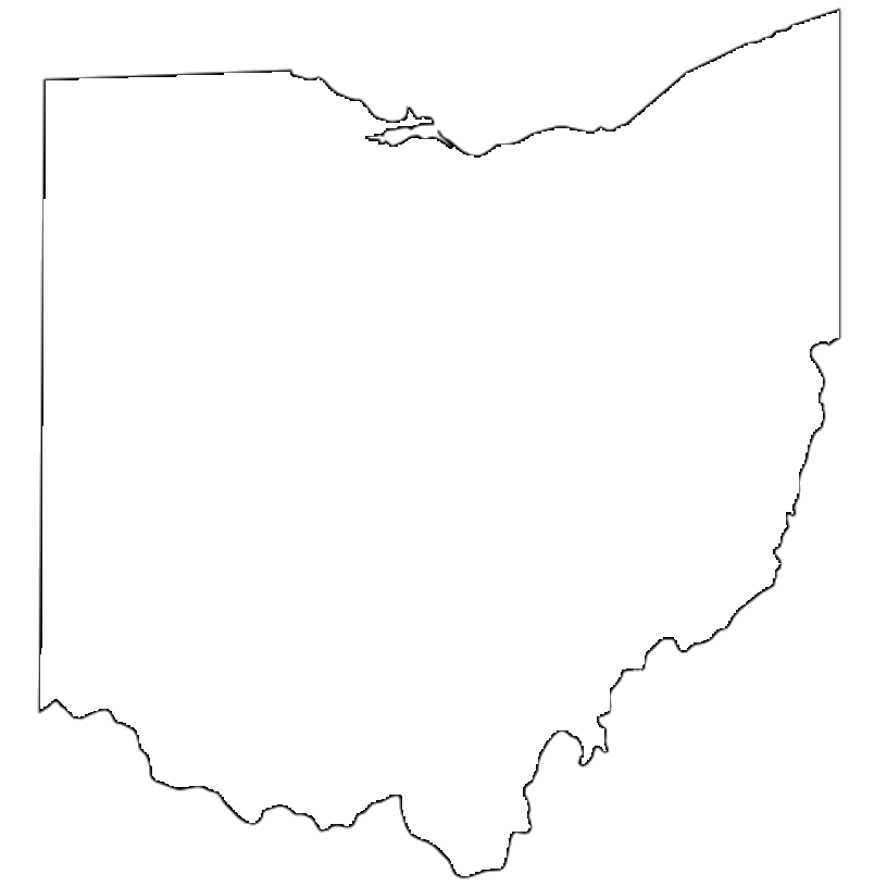 Ohio outline