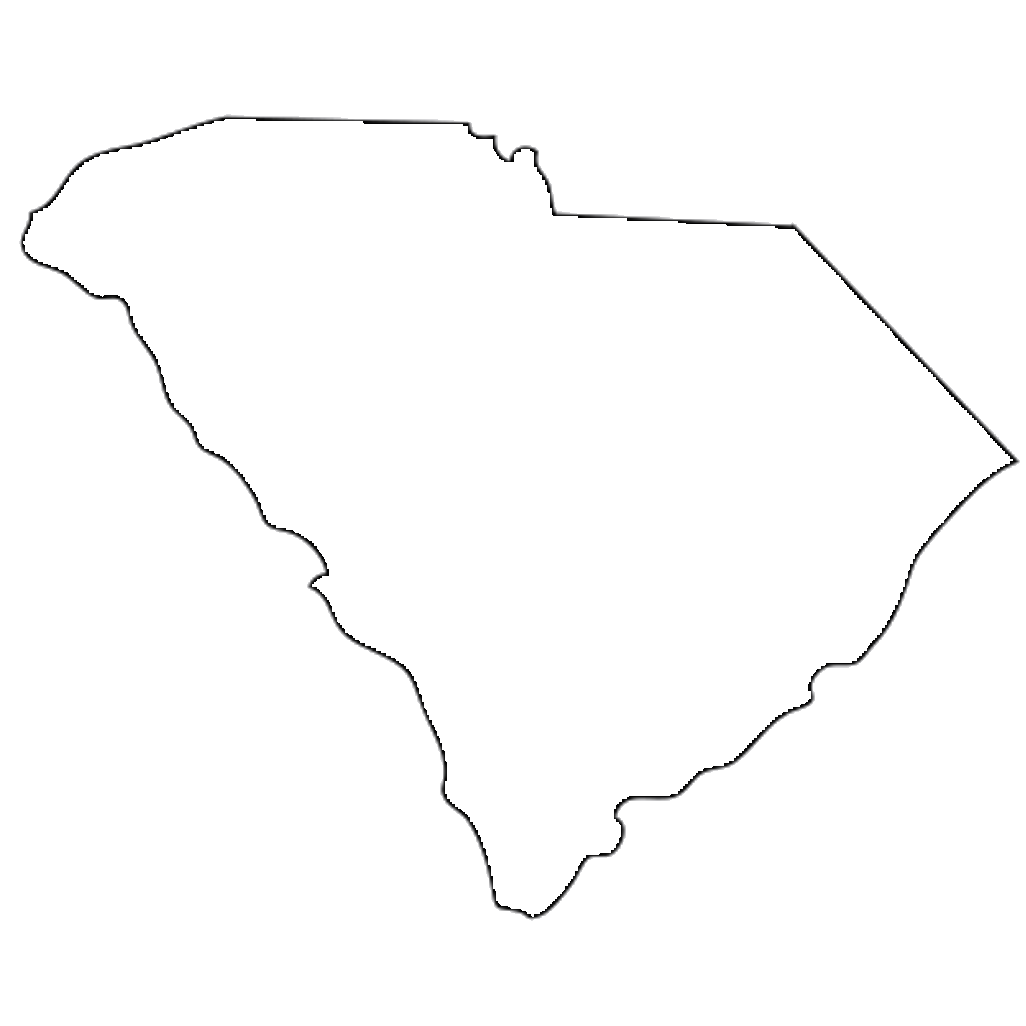 South Carolina outline