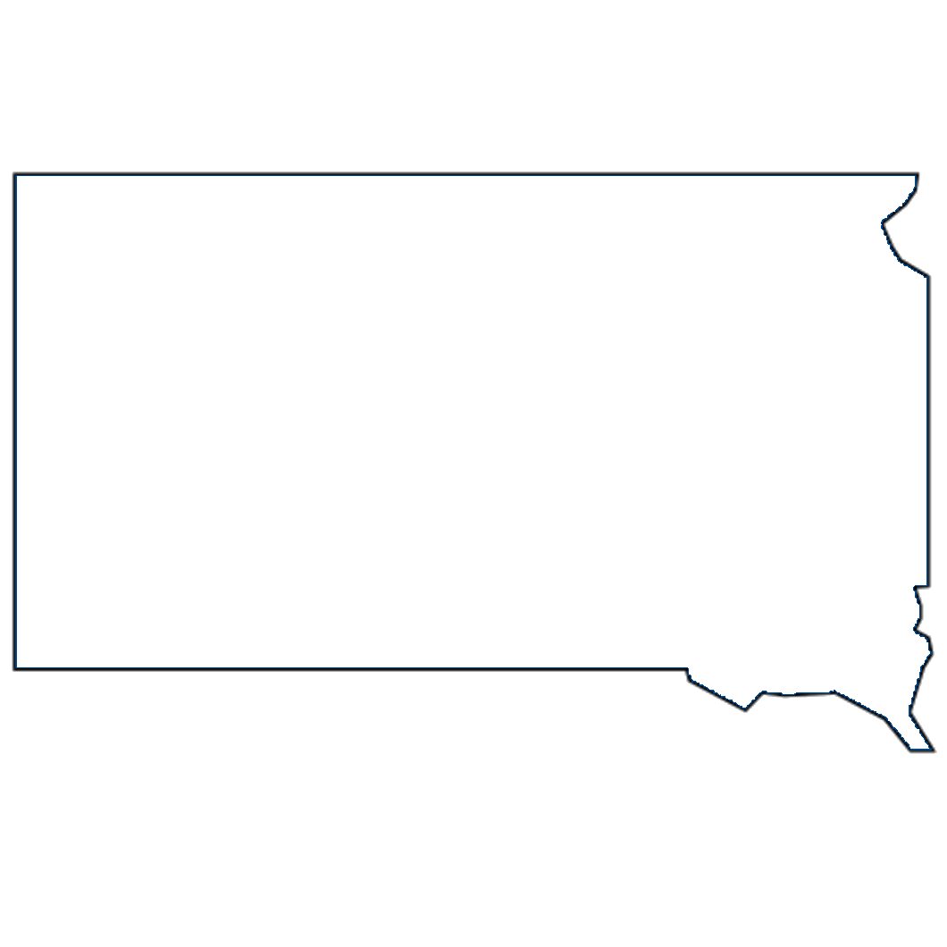 South Dakota outline