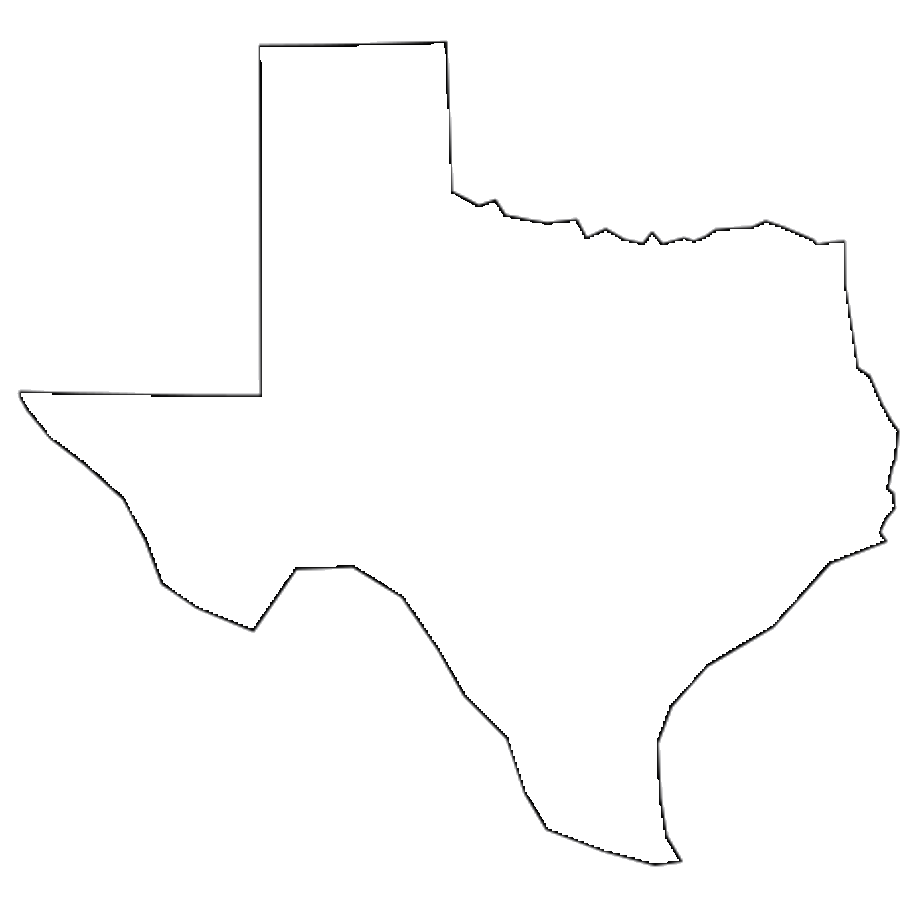 Texas outline