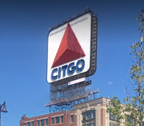 Citgo sign in Kenmore Square