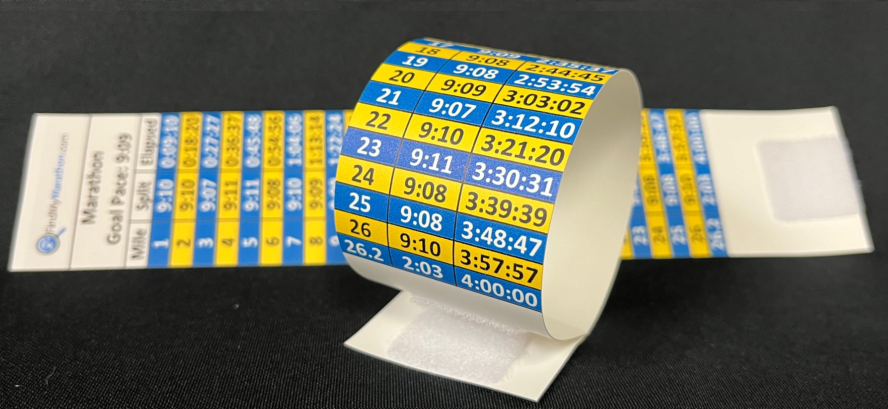 Marathon Pace Bands