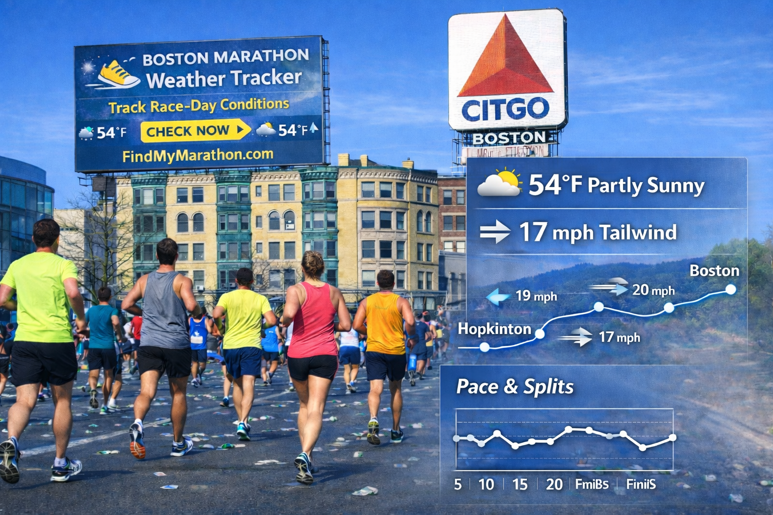 Boston Marathon Weather Tracker preview