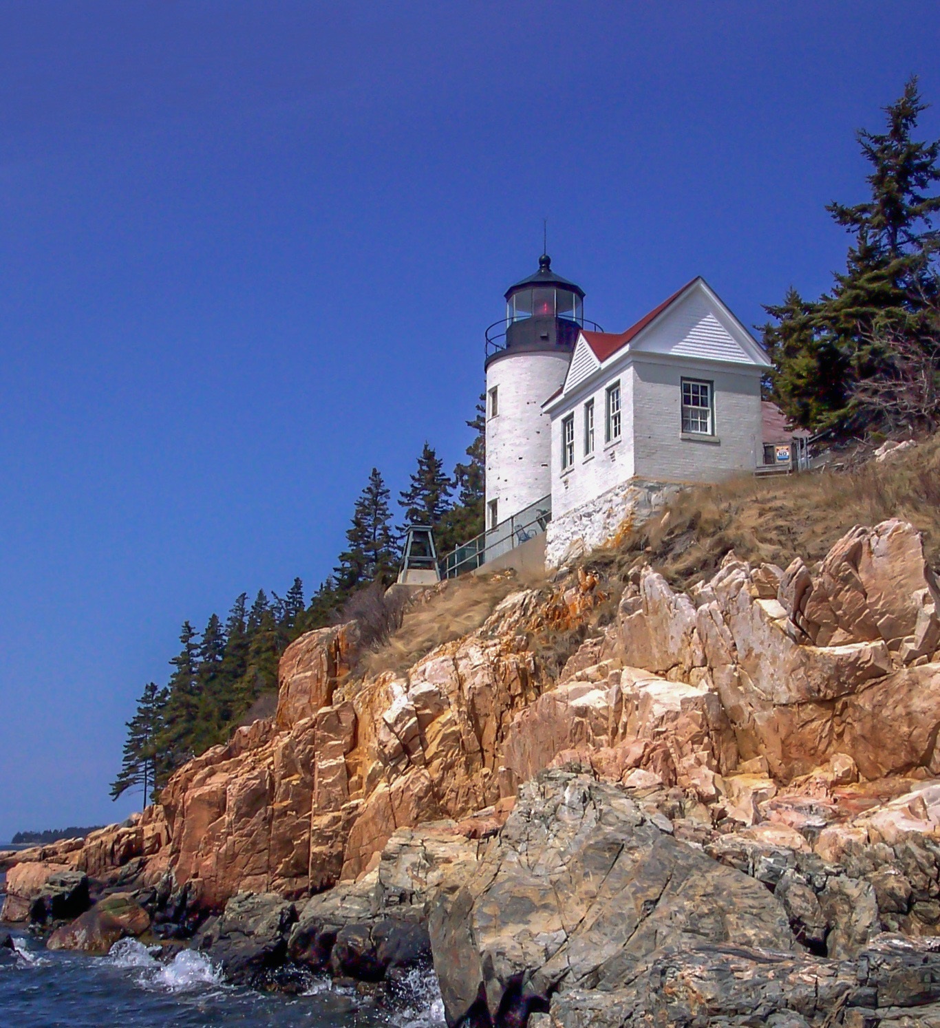 Bass Harbor Head Light House on Mount Desert Island