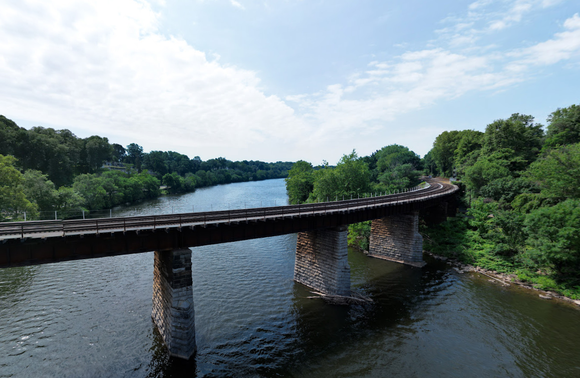 Schuylkill River on the Philadelphia Marathon Course