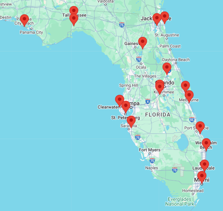 Find Marathons with State Search