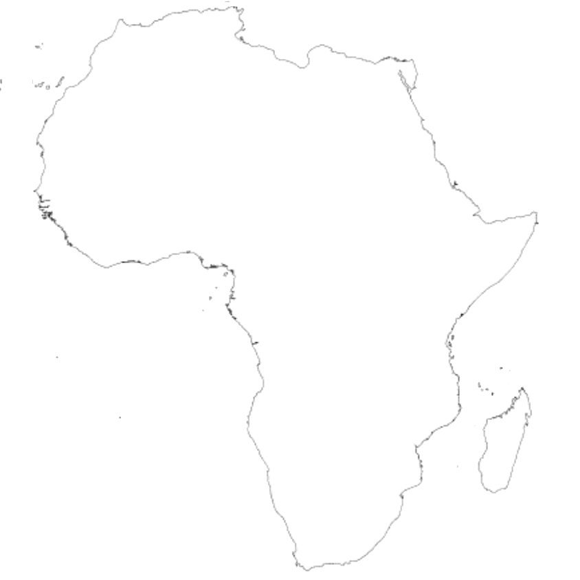 Africa outline