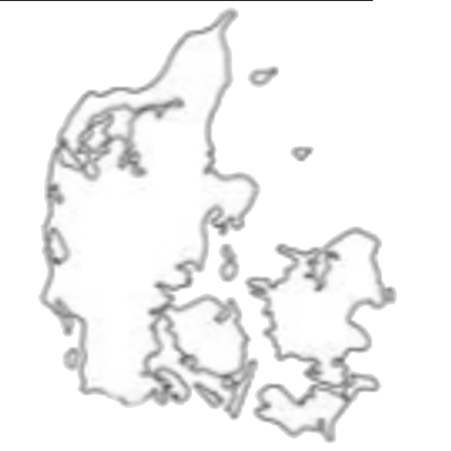 Denmark outline