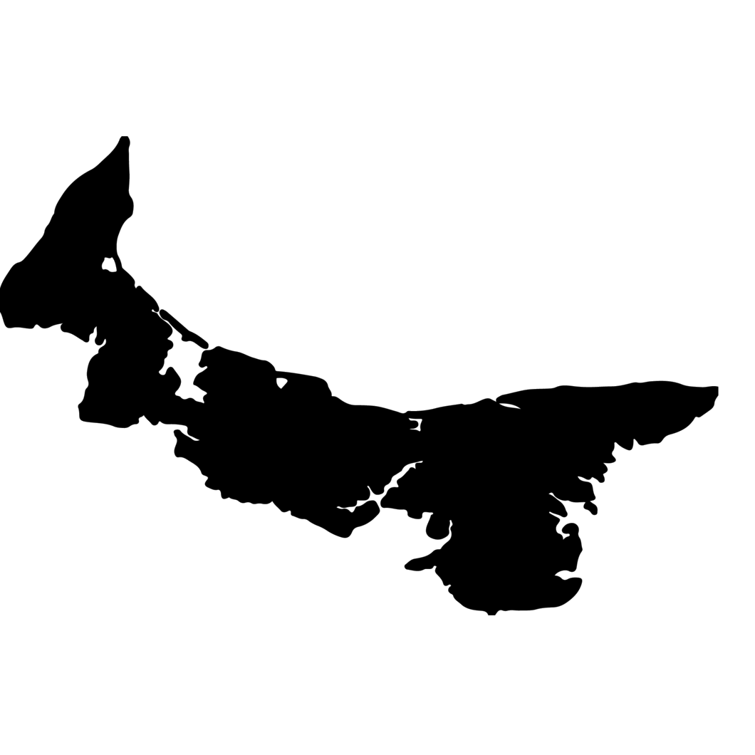 Prince Edward Island outline